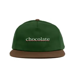 Chocolate Skateboards Barstripe Snapback Green