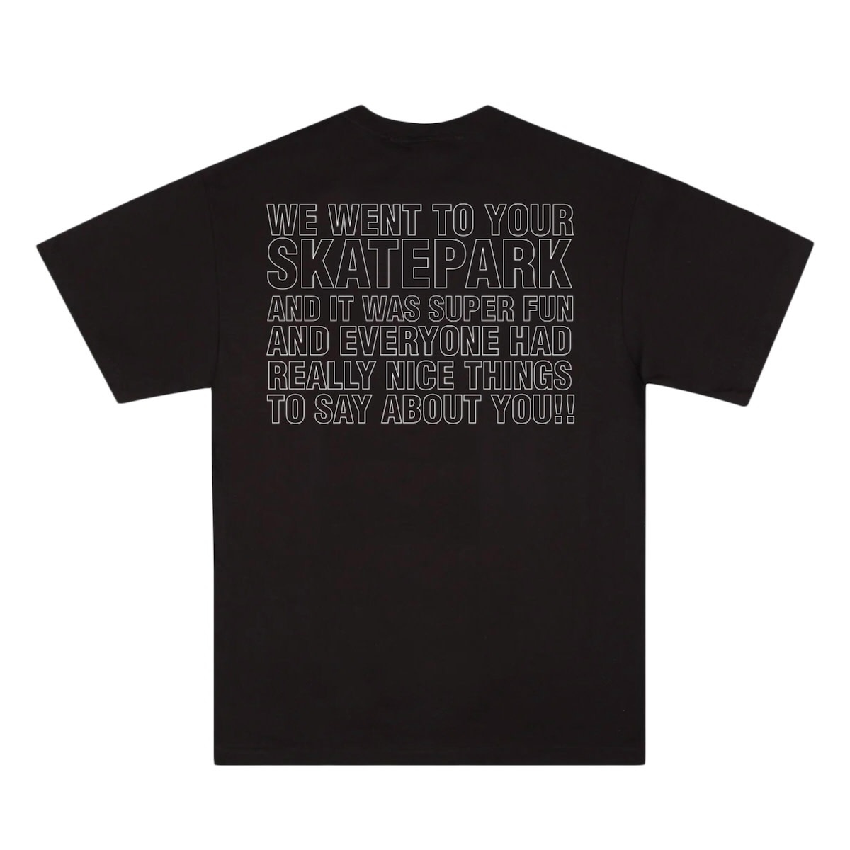 ALLTIMERS Skatepark Tee Black