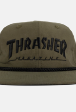 Thrasher Mag. Rope Snapback Olive/Black