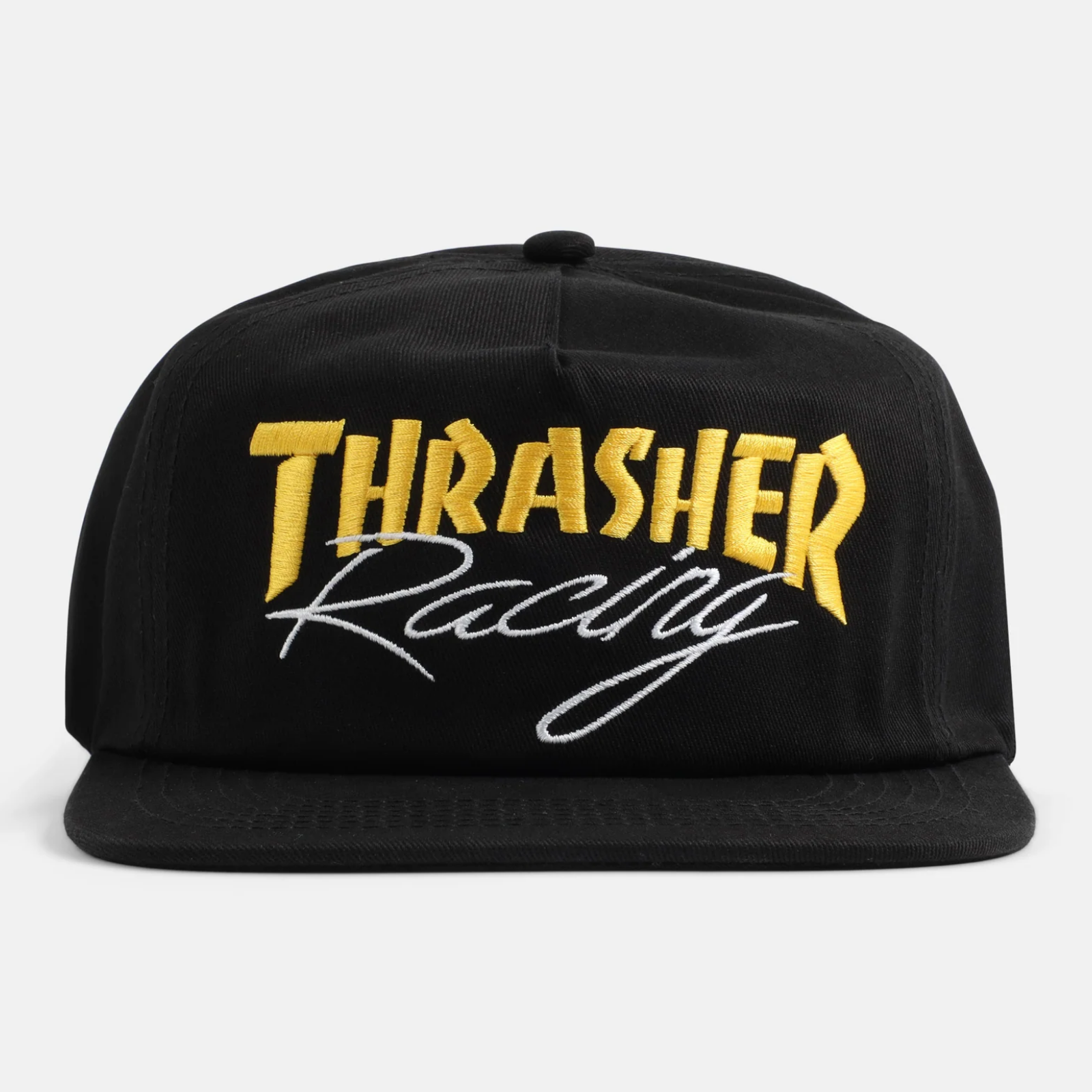 Thrasher Mag. Thrasher Racing Snapback Black/Yellow