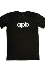 APB Skateshop APB Logo Youth Black w/ White Tee