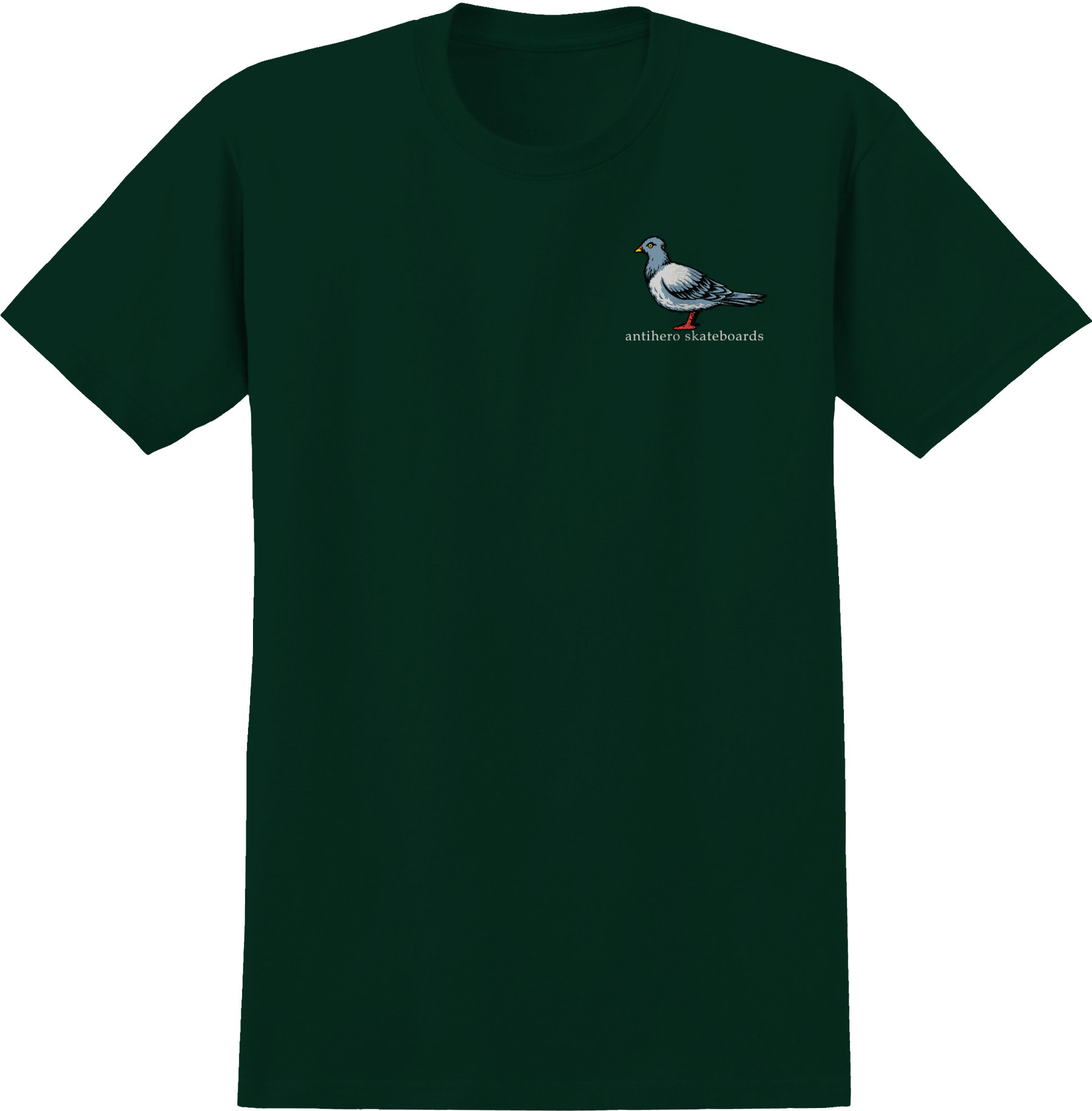 Anti Hero Lil Pigeon Tee Forest Green
