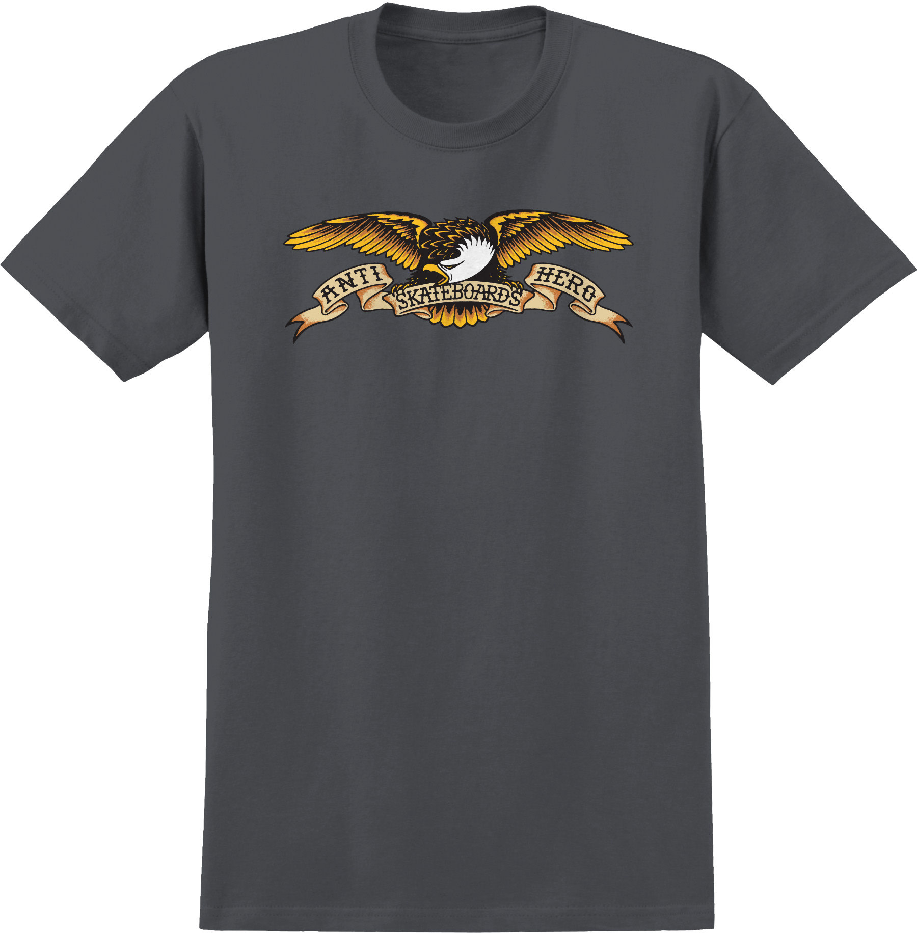 Anti Hero Eagle Youth Tee Charcoal