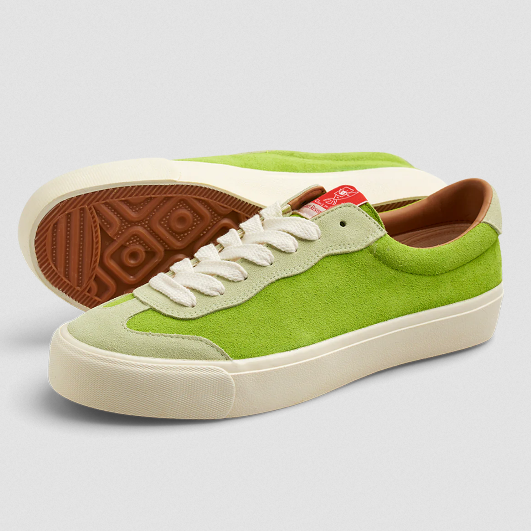 Last Resort AB VM004 Milic Suede Lo Duo Green/White