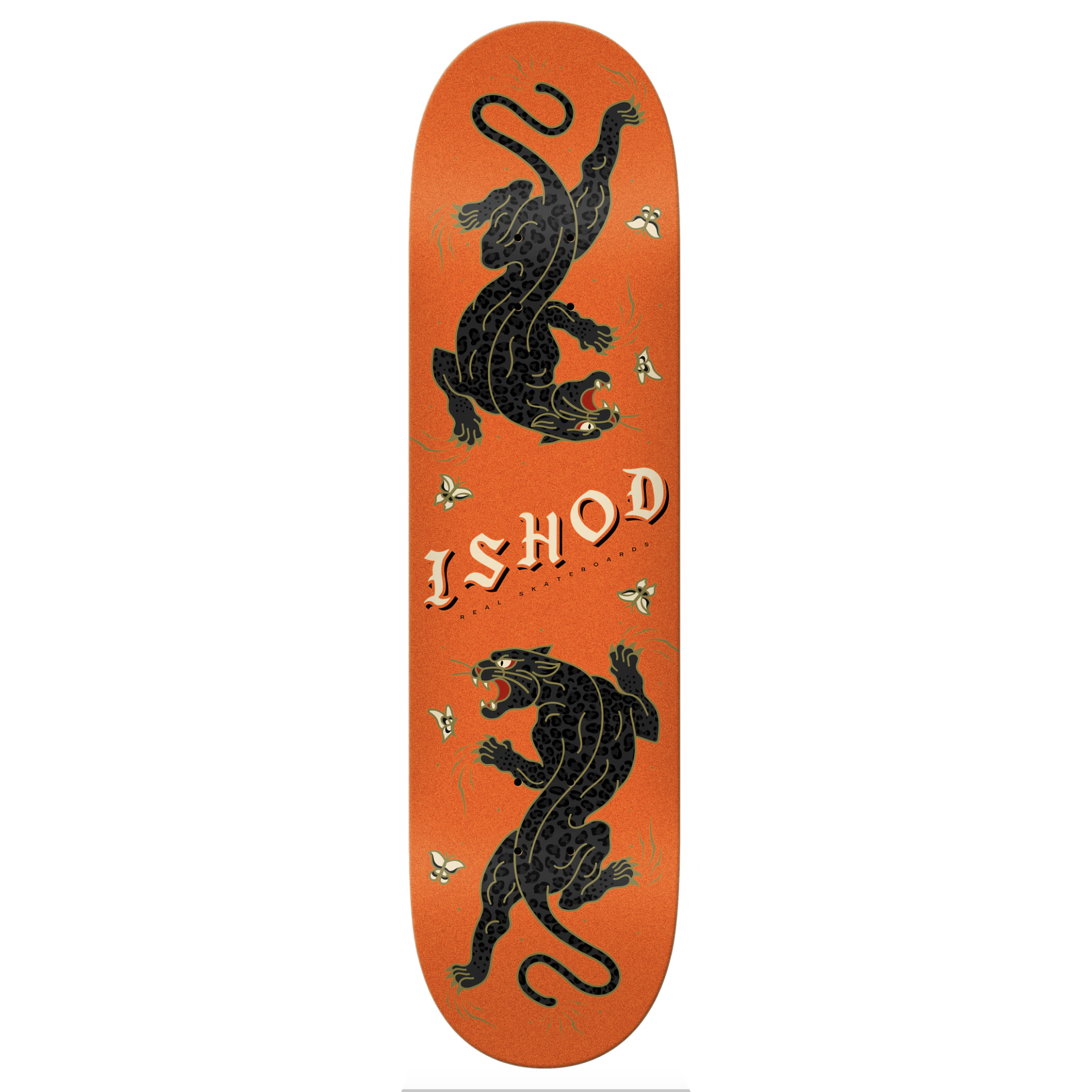 Real Skateboards Ishod Cat Scratch Glitter TT 8.3 Slick