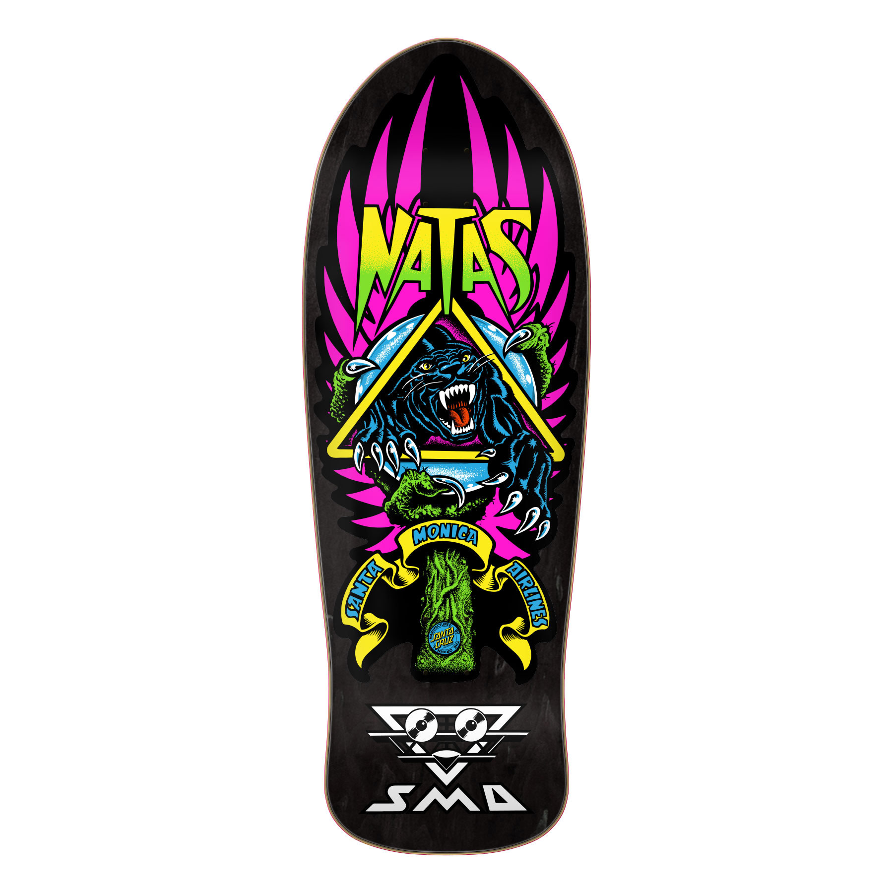 Santa Cruz Skateboards Natas Panther Lenticular Hologram Reissue 10.5
