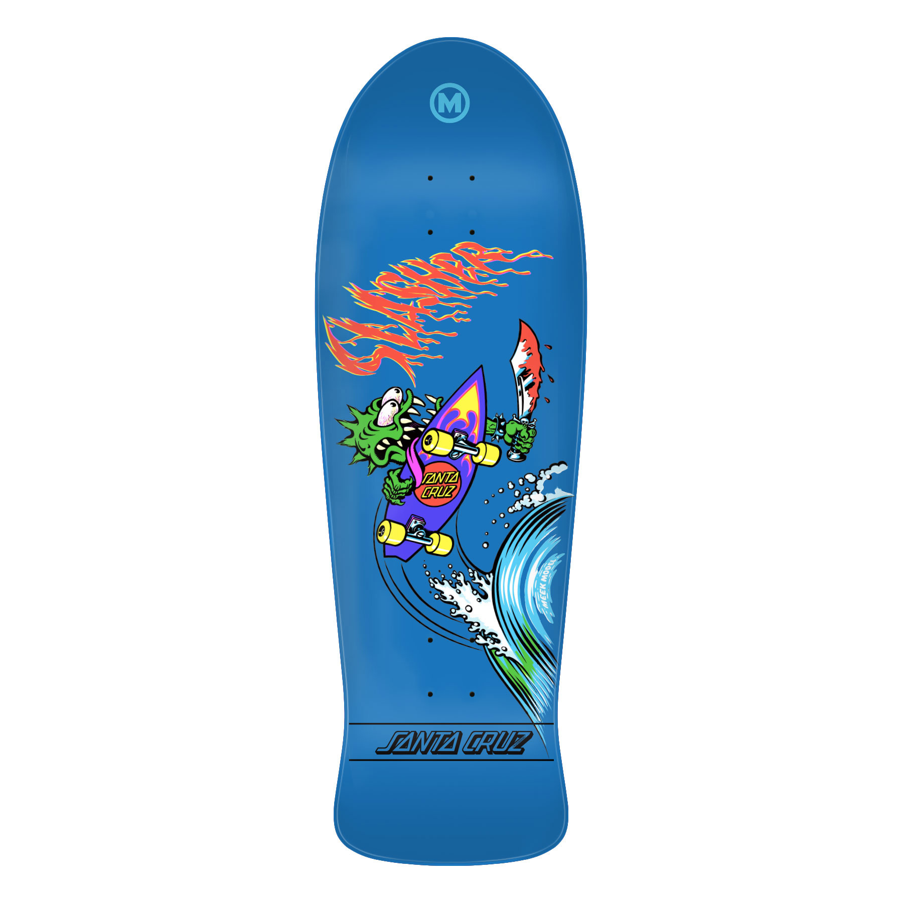 Santa Cruz Skateboards Meek OG Slasher Reissue 10.1 Blue