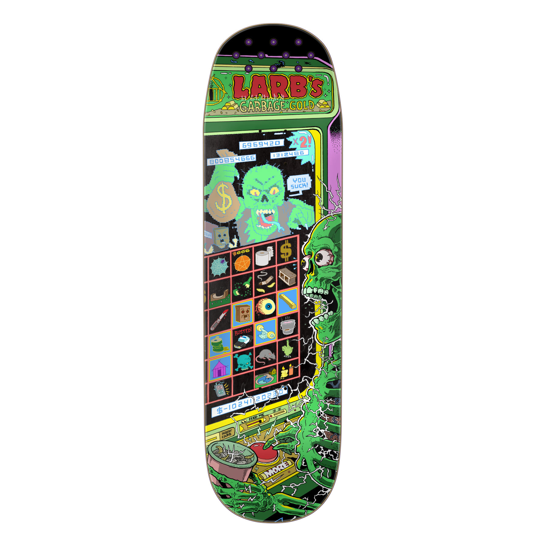 Creature Skateboards Hitz Larb Machine 8.9