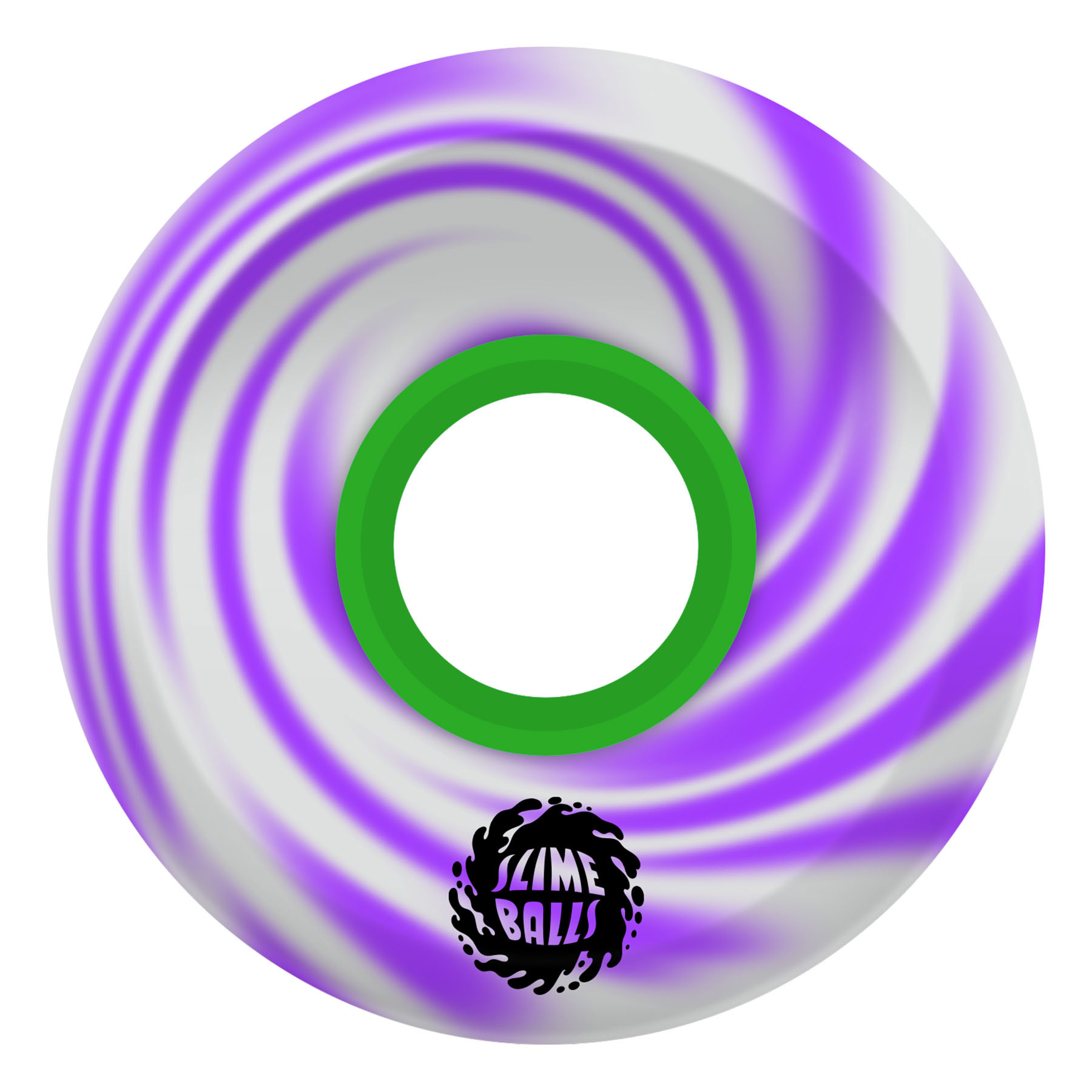 Slimeballs OG Slime Purple/White 66mm 78a