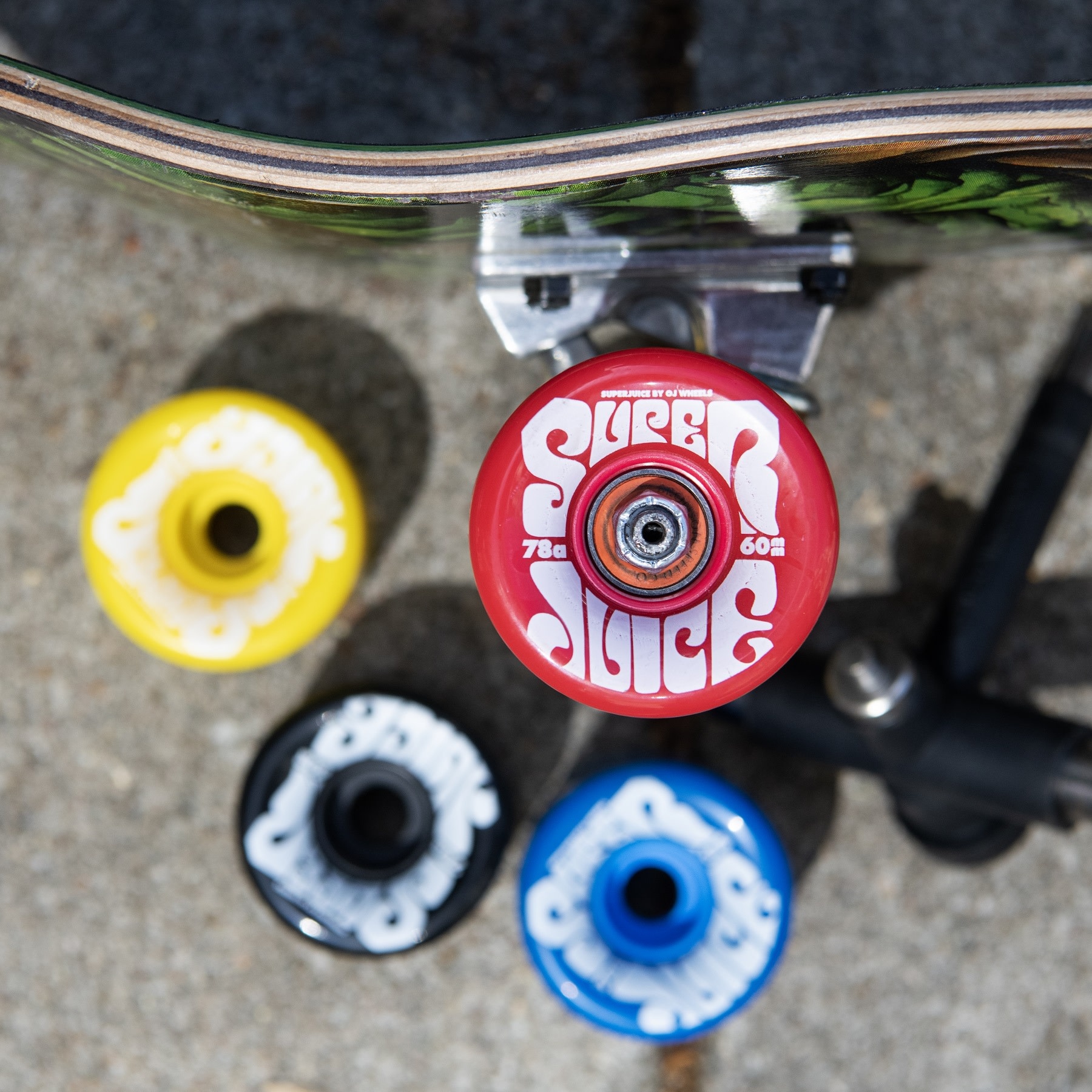 OJ Wheels Super Juice CMYK Mix Up 60mm 78a