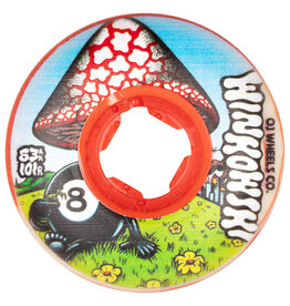 OJ Wheels Winkowski Mushroom Elite White/Red Swirl 53mm 101a