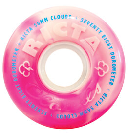 Ricta Clouds Pink Swirl 56mm 78a