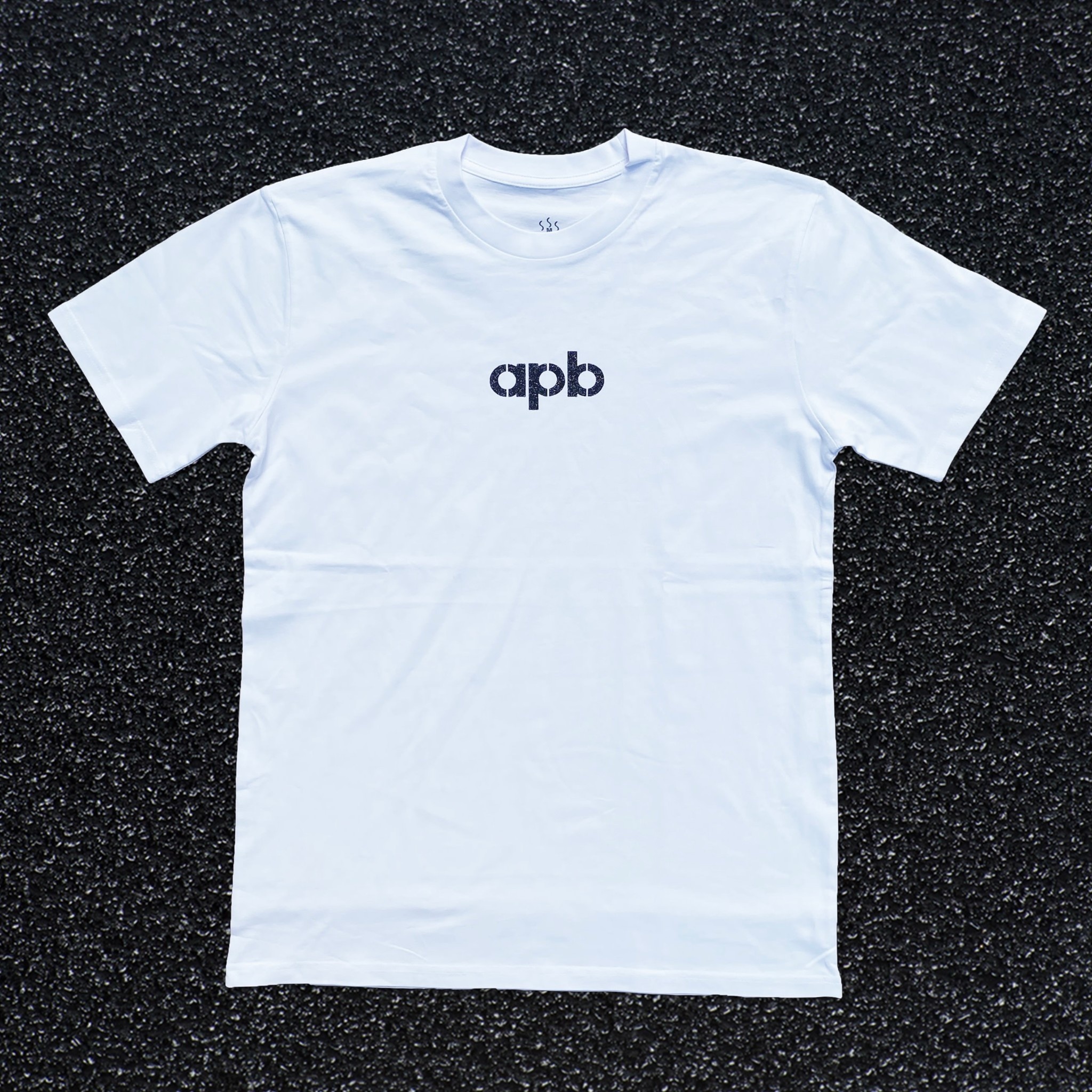 APB Skateshop APB Grip Logo Tee White