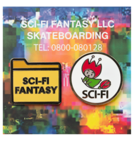 Sci-Fi Fantasy Sci-Fi Enamel Pin 2 Pack