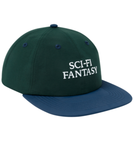 Sci-Fi Fantasy Nylon Logo Hat Dark Green/Navy