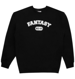 Sci-Fi Fantasy Sc-Fi U Crewneck Fleece Black