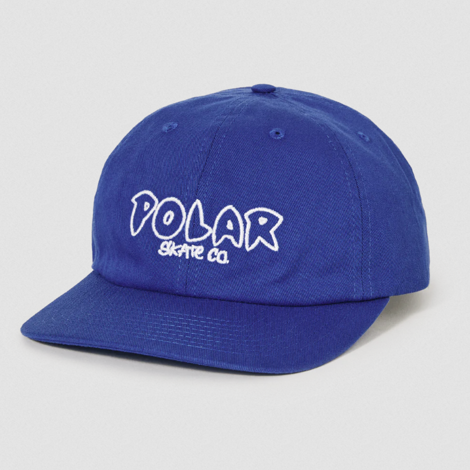 Polar Skate Co. Michael Cap Outline Logo Royal