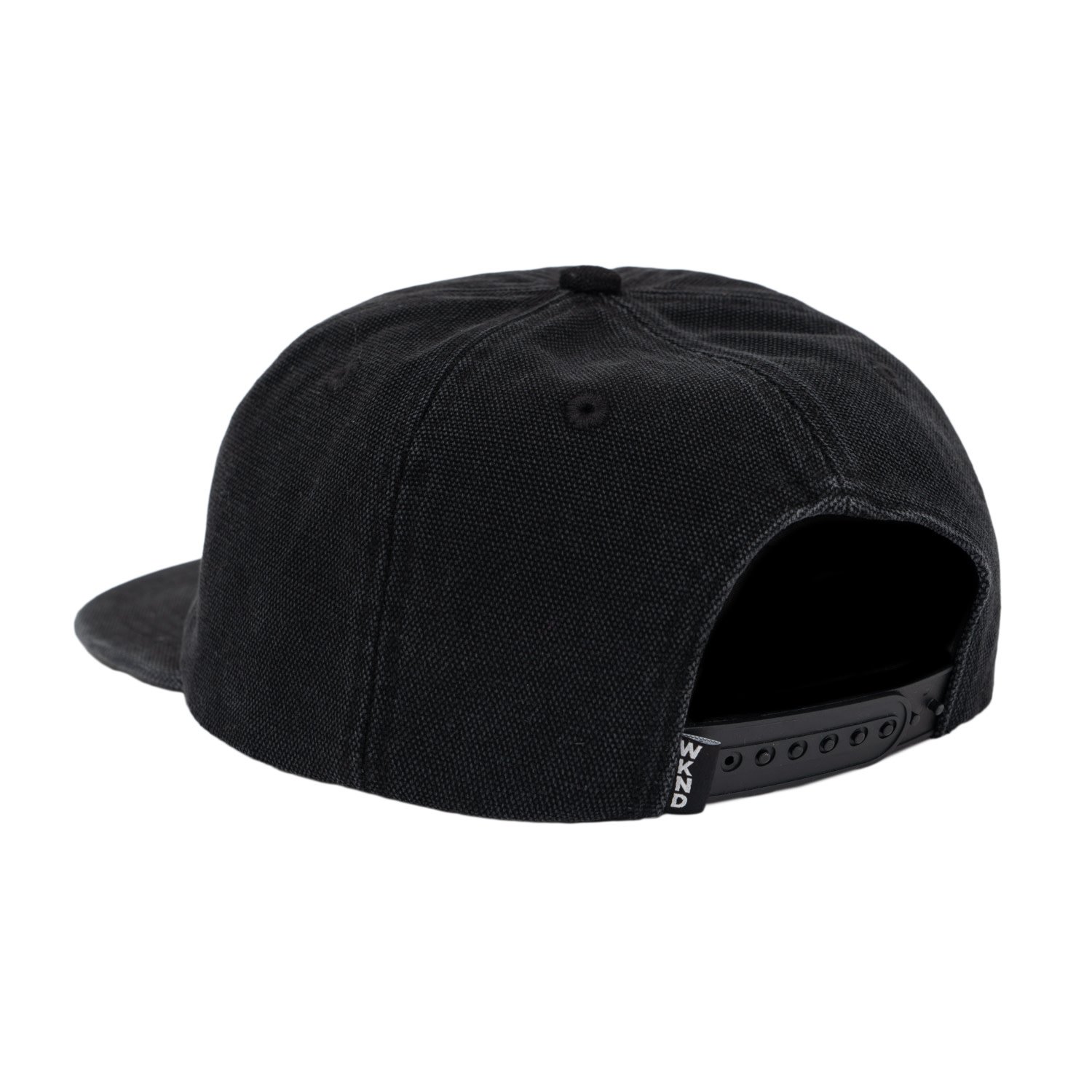 WKND Fishbone Hat Washed Black