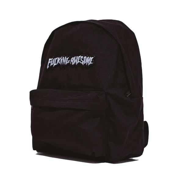 Fucking Awesome Velcro Stamp Backpack Black