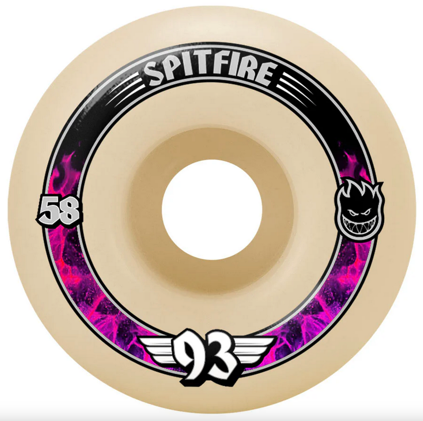 Spitfire Wheels Spitfire F4 93d Radials Natural 58mm