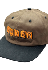 Baker Skateboards Crumb Snapback Brown/Black