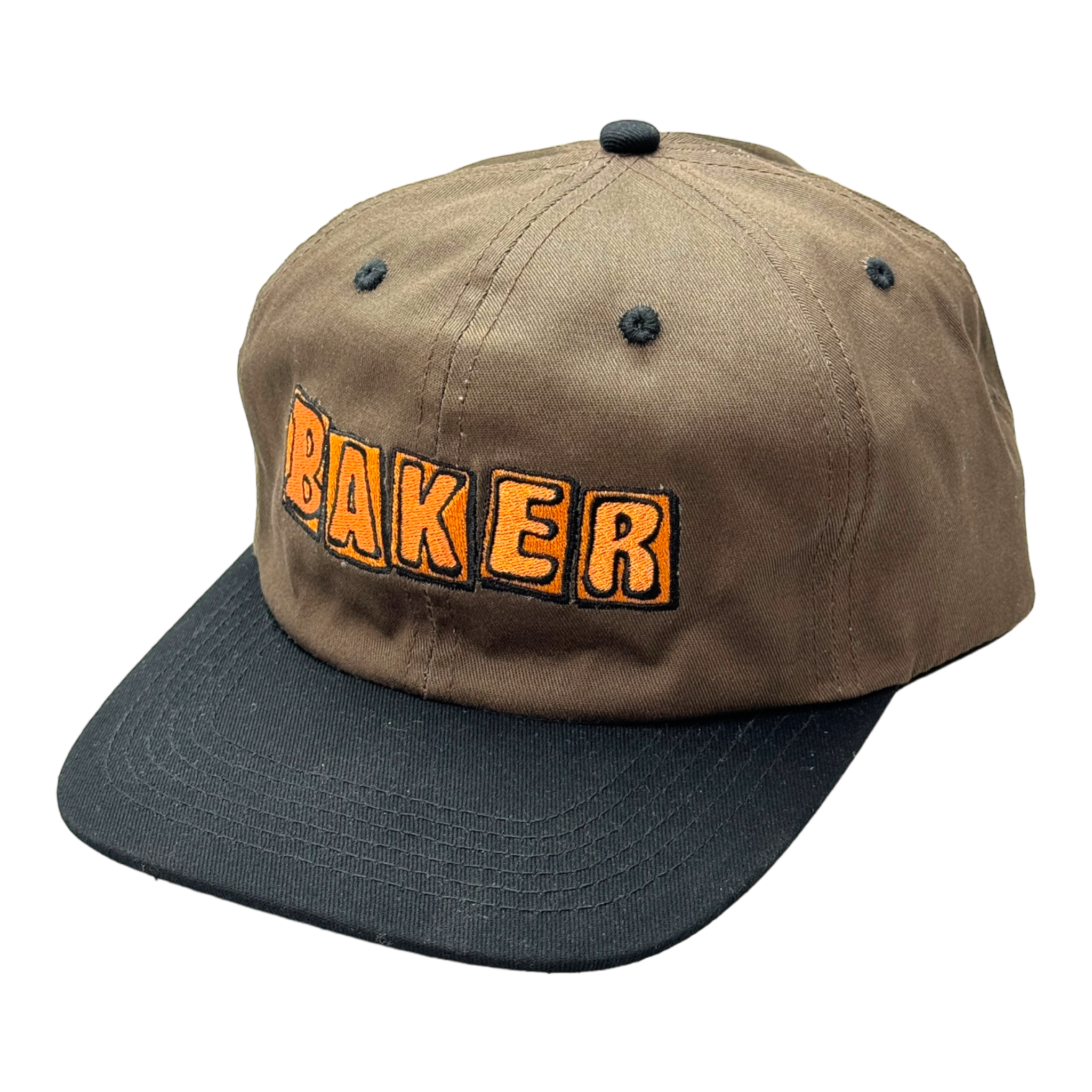 Baker Skateboards Crumb Snapback Brown/Black
