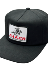 Baker Skateboards Stallion Snapback Black