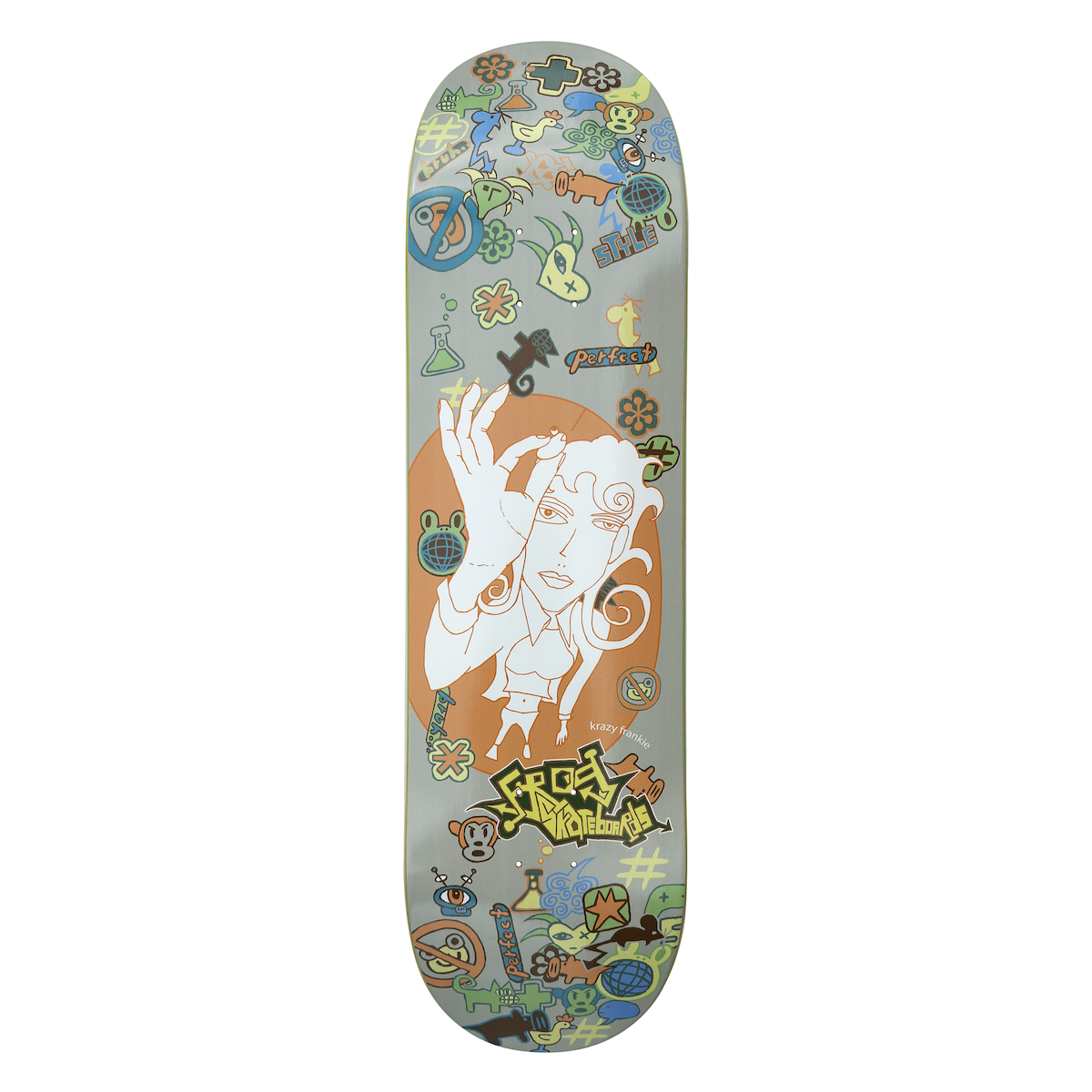 Frog Skateboards No Frog Zone Decker 8.5