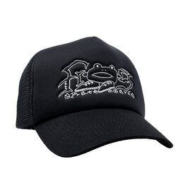 Frog Skateboards Big Shoes Trucker Hat Black