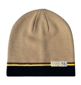 Frog Skateboards Bicycle Beanie Beige