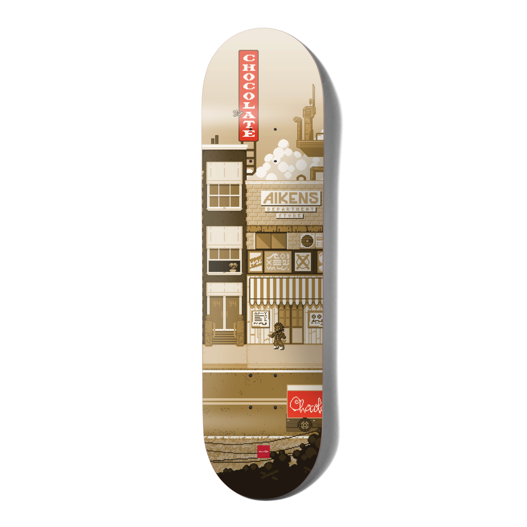 Chocolate Skateboards Aikens Pixel City 8.0"