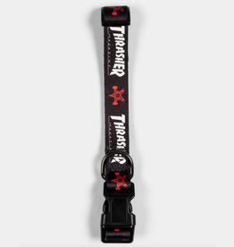 Thrasher Mag. Thrasher Dog Collar Black 1"