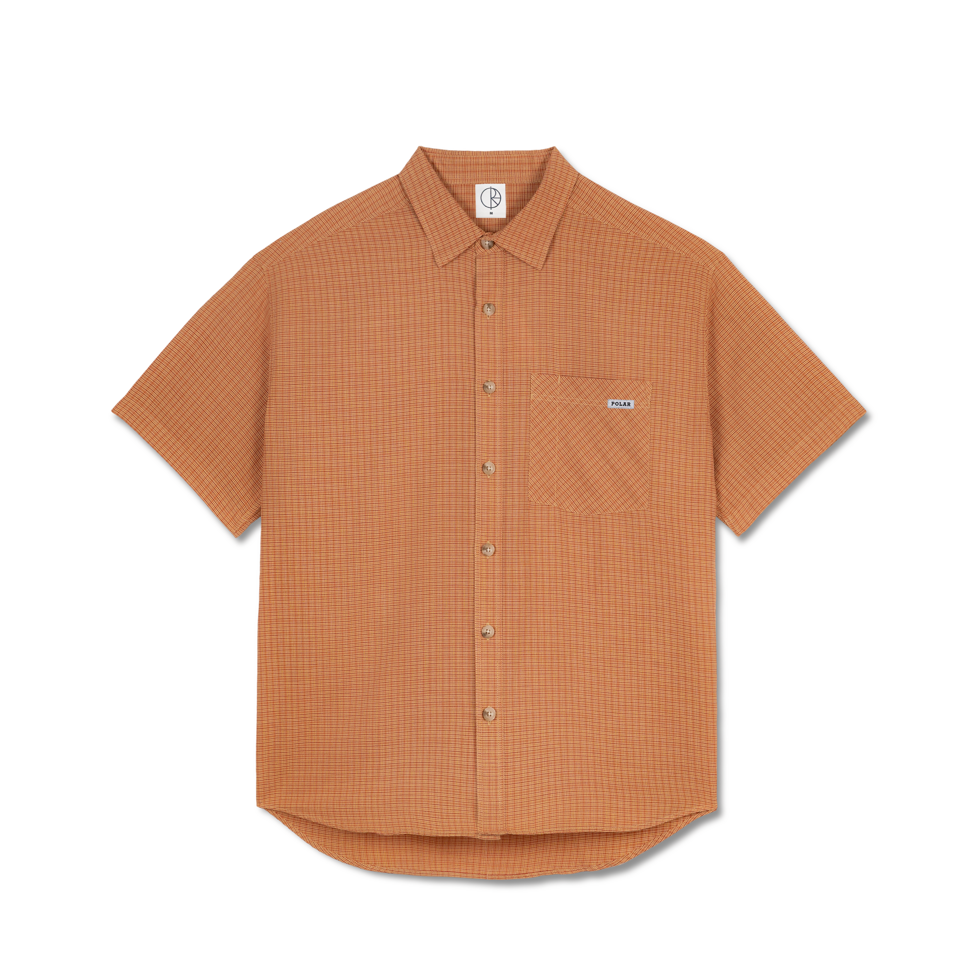 Polar Skate Co. Mitchell Shirt Rust