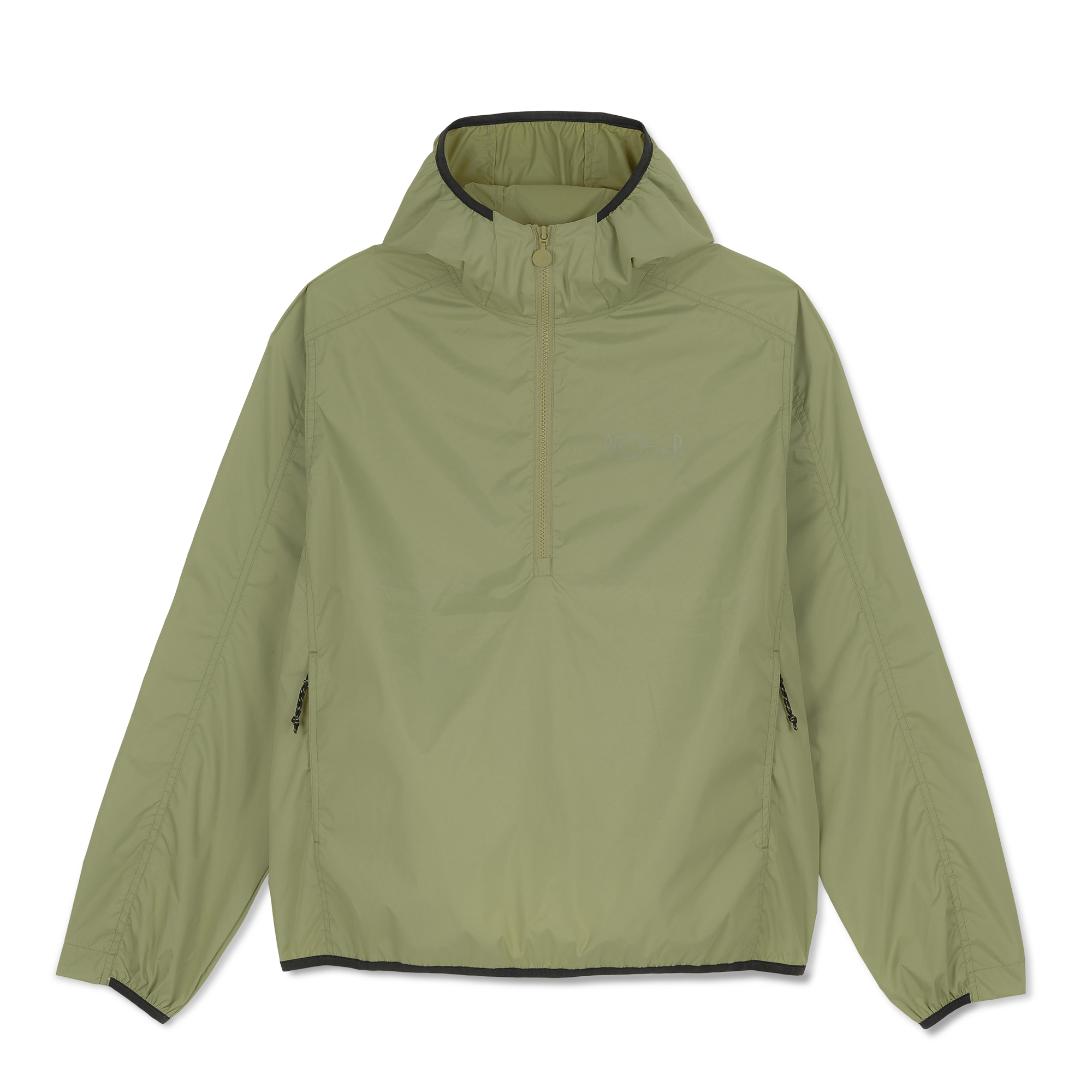 Polar Skate Co. Packable Anorak Jacket Dirty Green