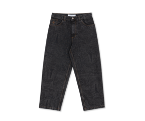 Polar Skate Co. Big Boy Pants Exist Washed Black - APB Skateshop LLC.