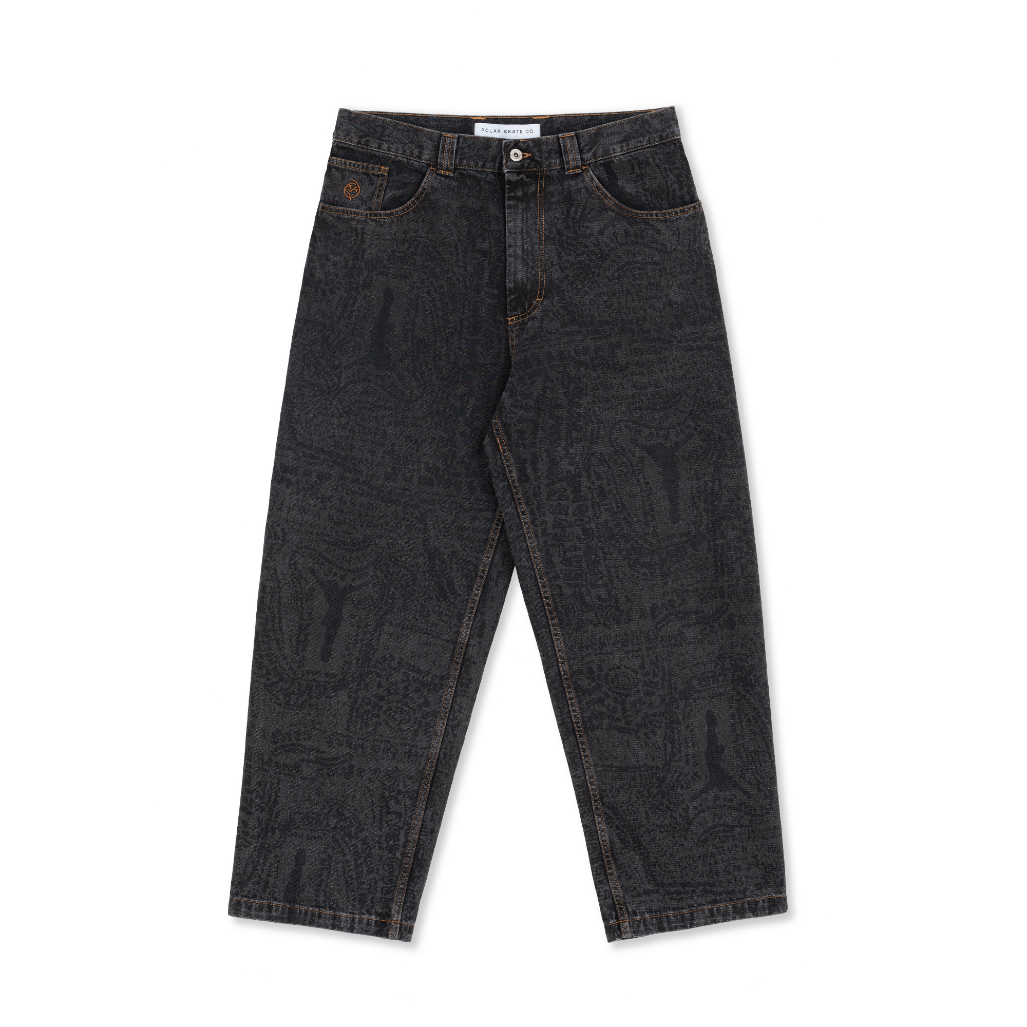 Polar Skate Co. Big Boy Pants Exist Washed Black