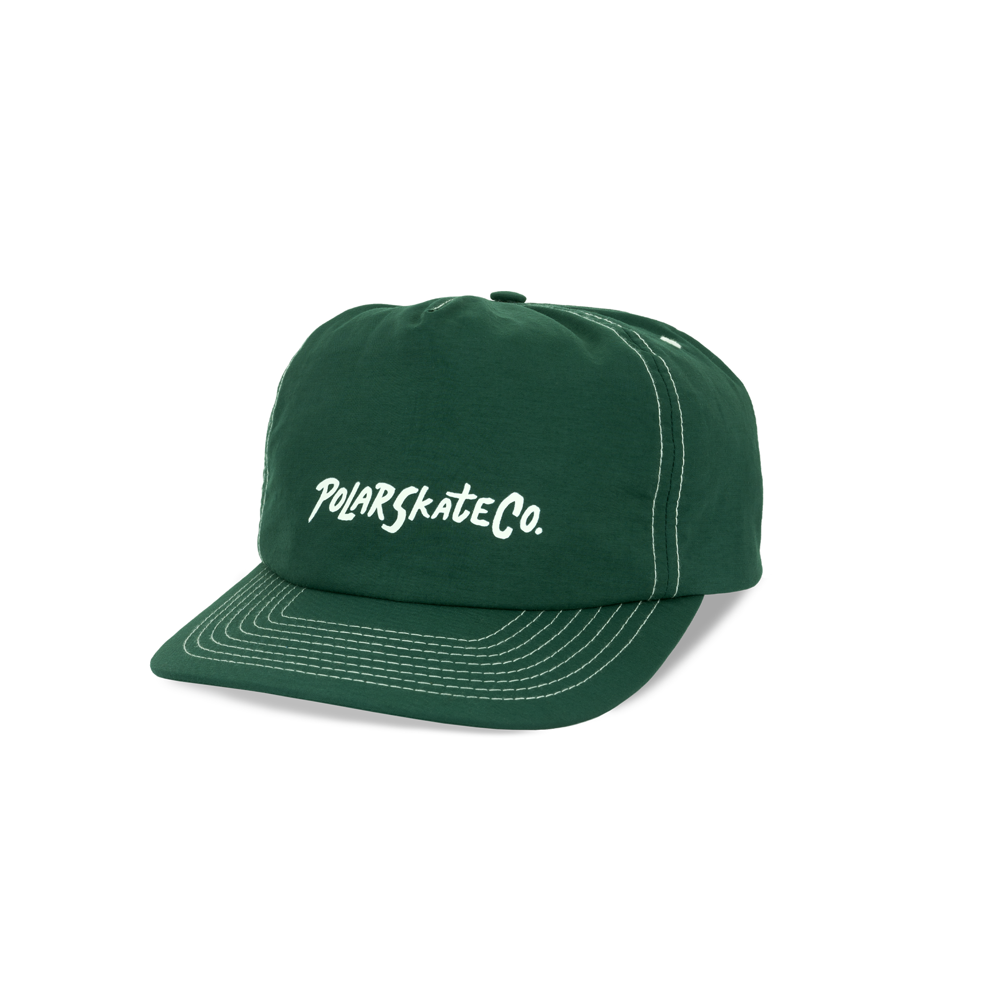 Polar Skate Co. Earl Cap Surf Logo Green