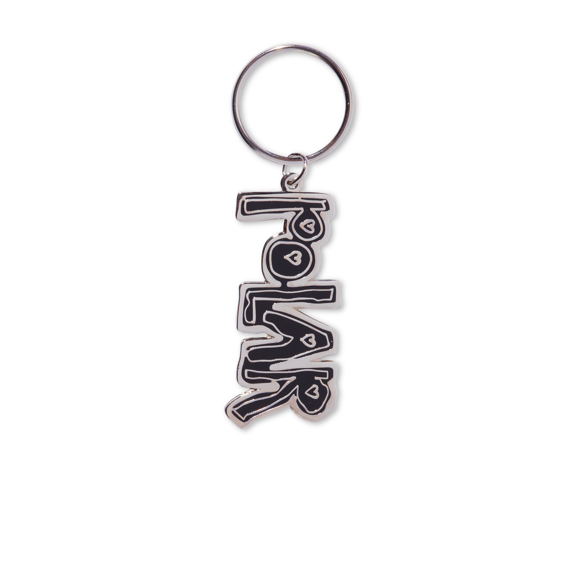 Polar Skate Co. Heart Logo Keychain