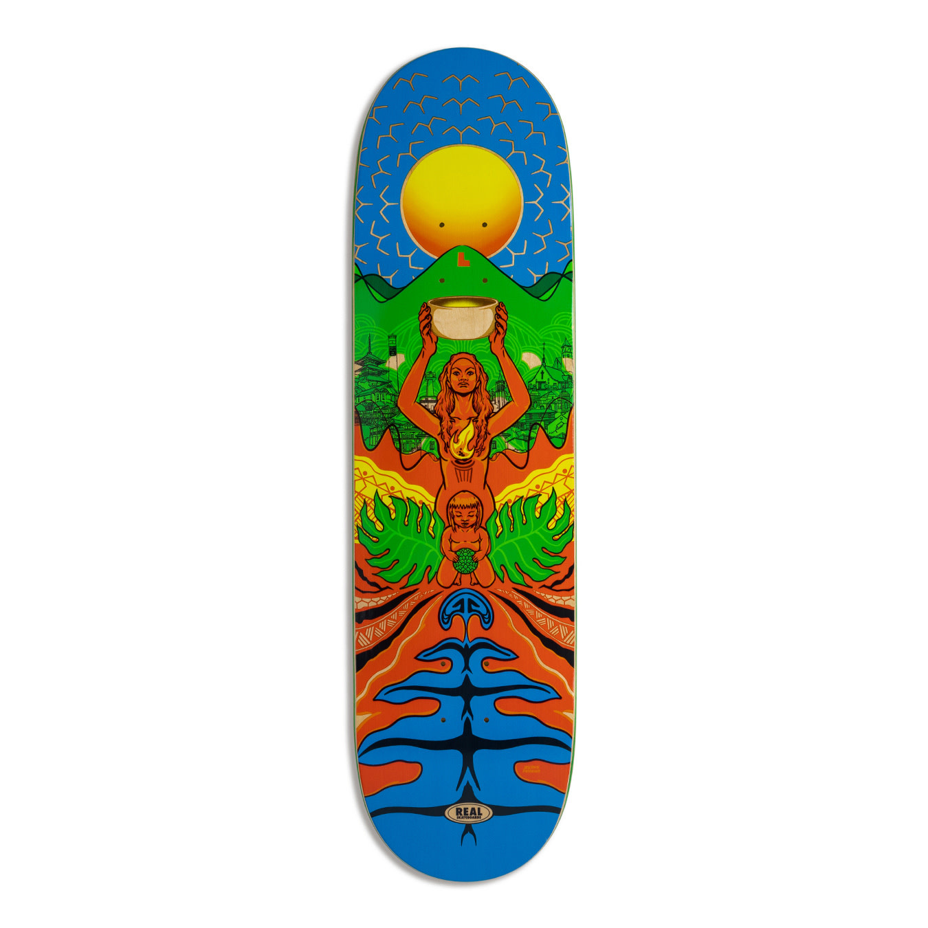 Real Skateboards Actions Realized x Lahaina 8.25