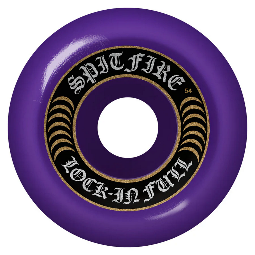 Spitfire Wheels Spitfire F4 99d Lock - Ins Full Purple 54mm