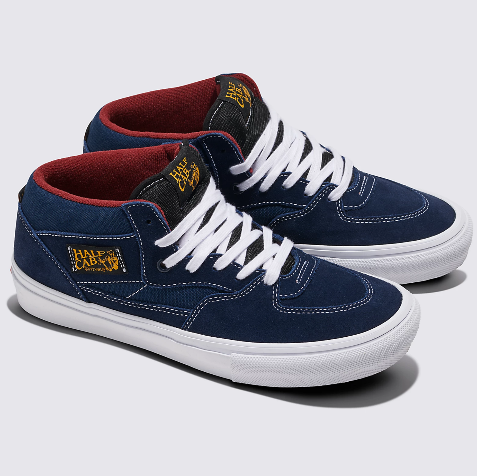 Vans Shoes Half Cab Skate Navy/Burgundy