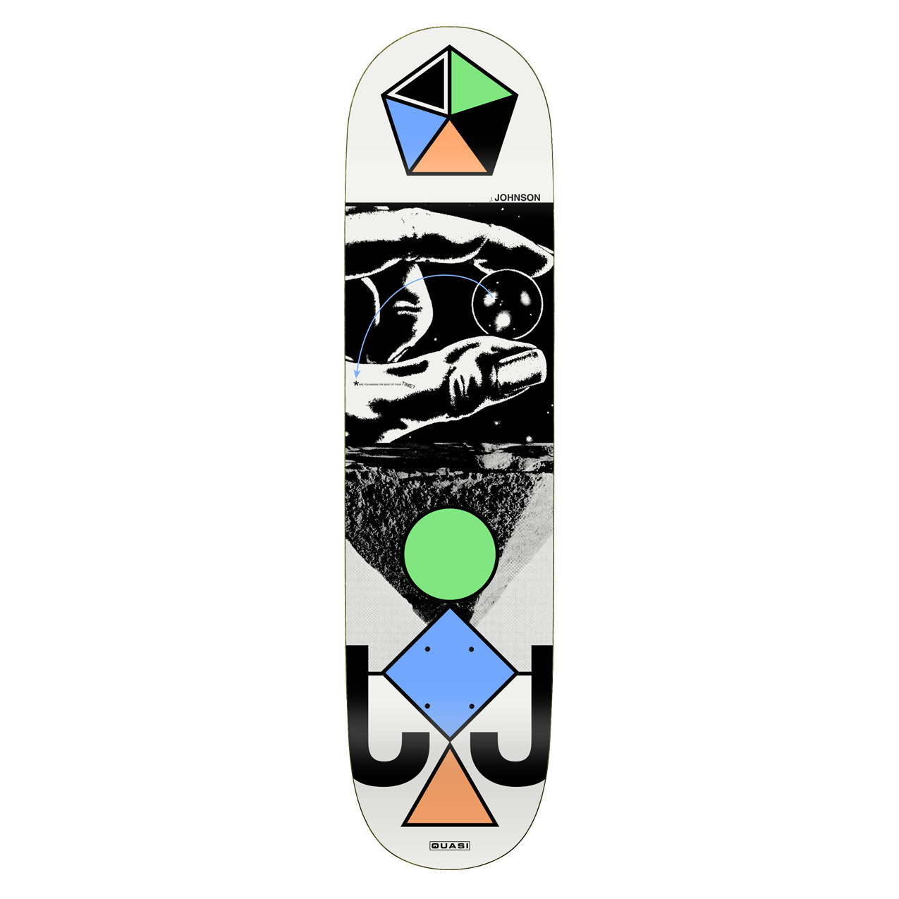 Quasi Skateboards Johnson Spacetime 8.5"