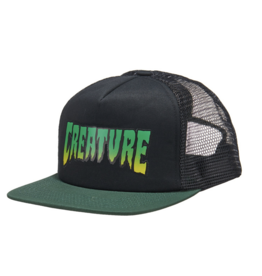 Creature Skateboards Creature Logo Mesh Trucker Black/Green