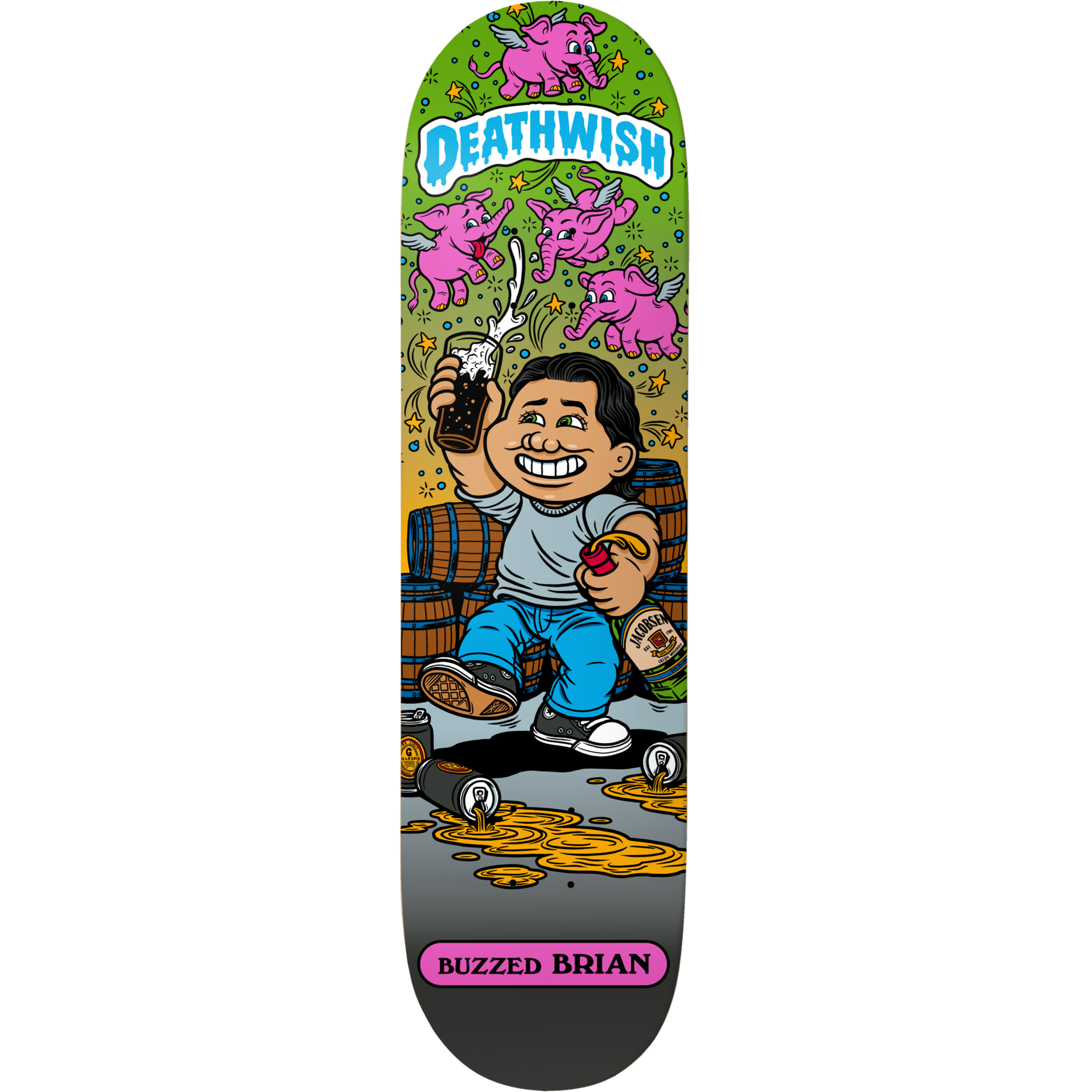 Deathwish Skateboards BOD Low Life Kids 8.38"
