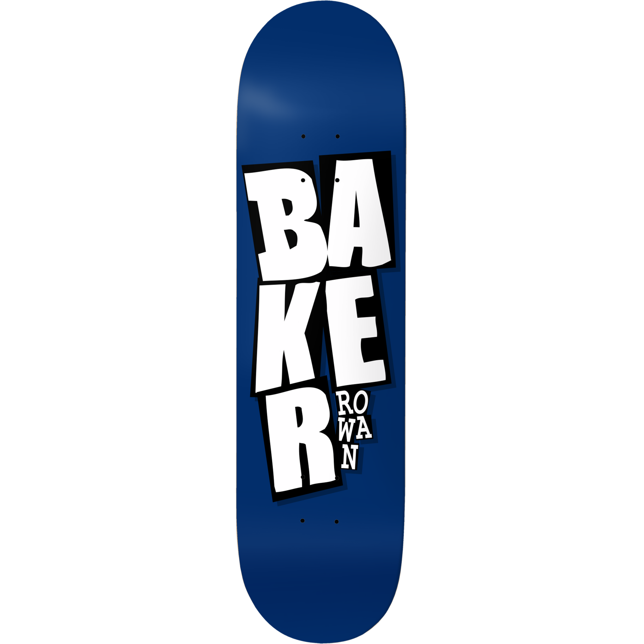 Baker Skateboards RZ Stacked Blue B2 8.25"