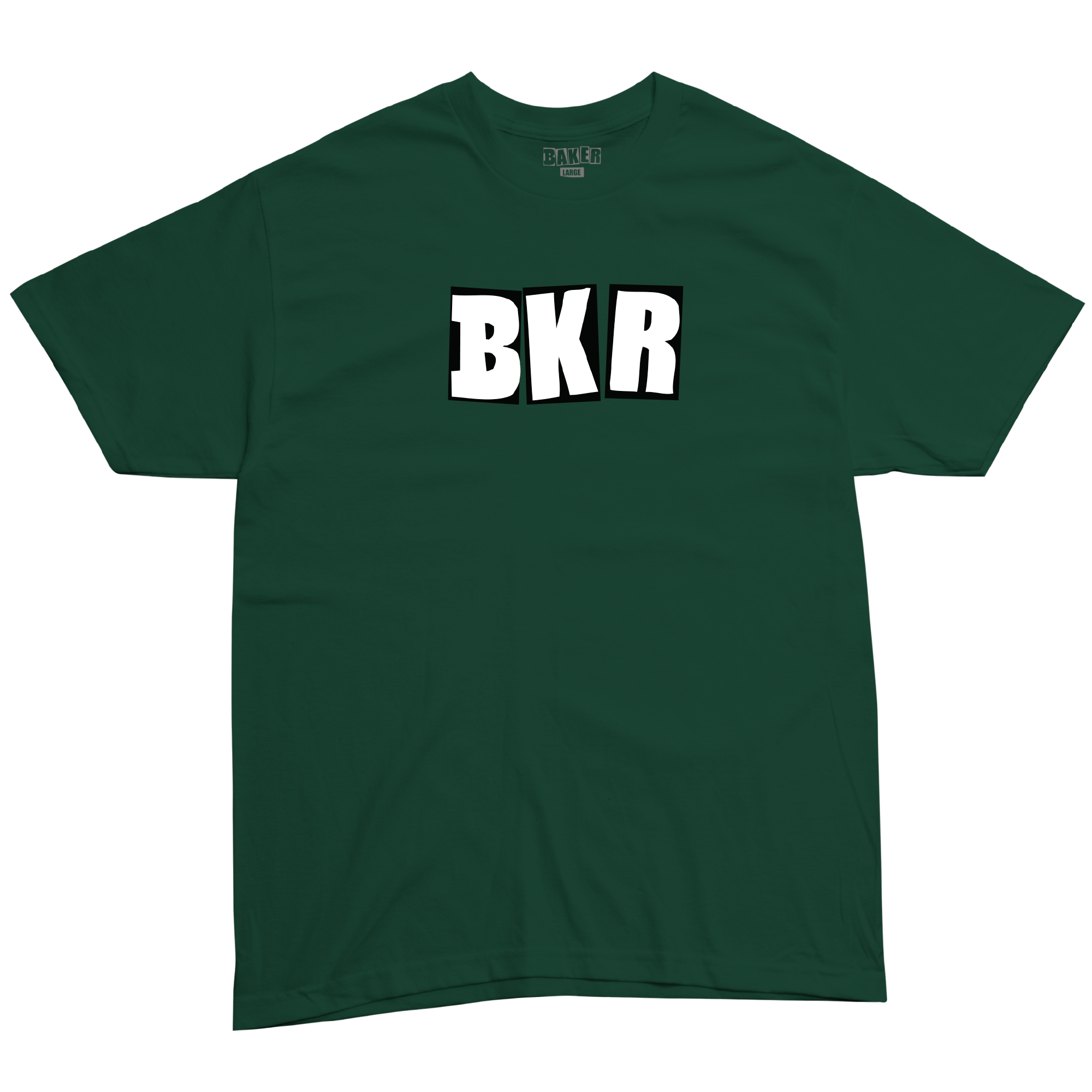 Baker Skateboards BKR Tee Forest Green