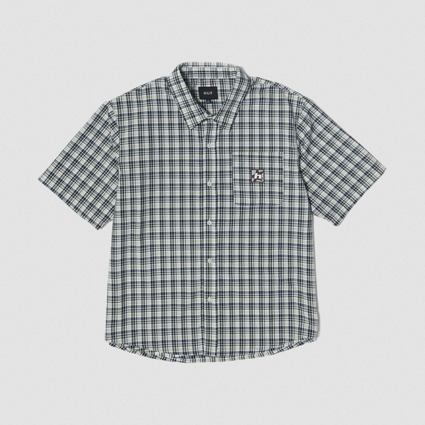 HUF H Star Plaid S/S Shirt Linen