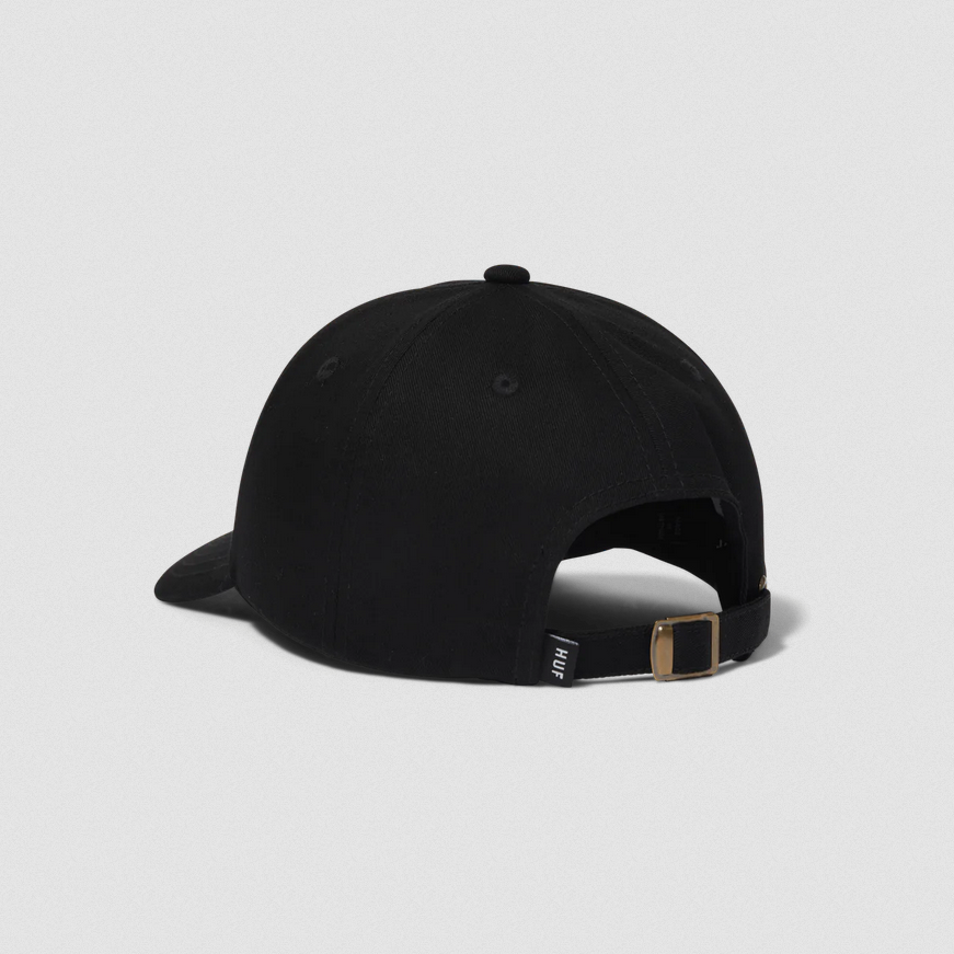 HUF Star Box Logo 6 Panel Black