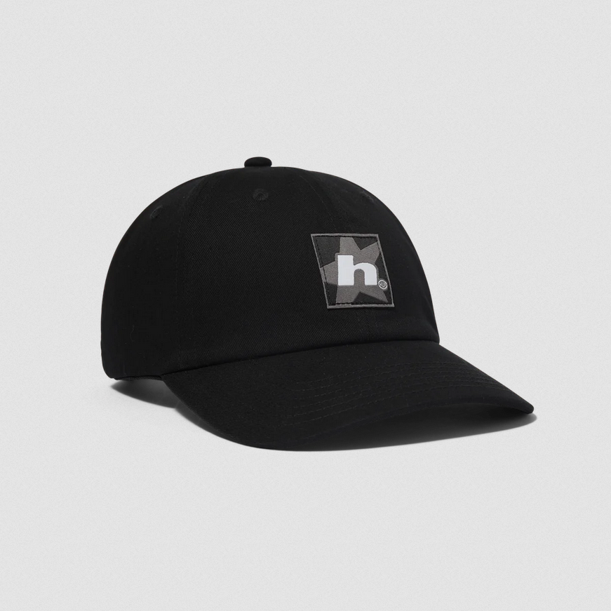 HUF Star Box Logo 6 Panel Black