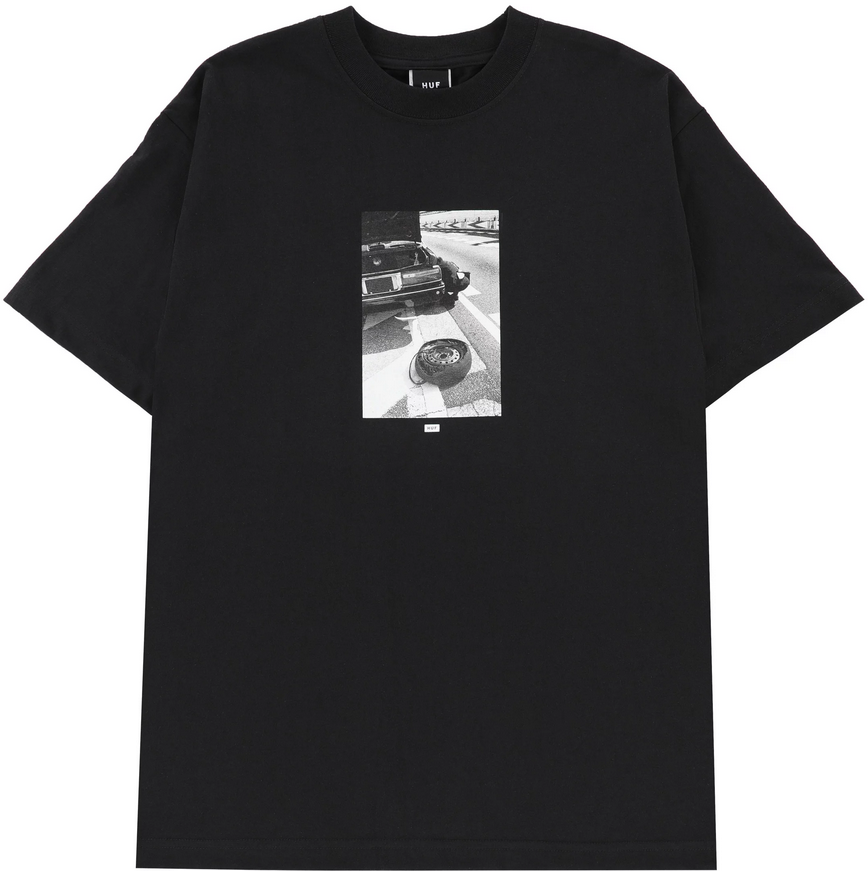 HUF Mason Tee Black